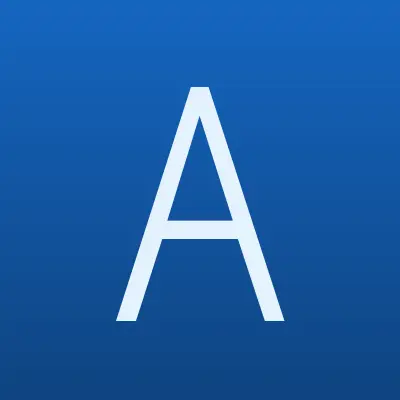 Алгоритм, сеть магазинов товаров для школ и офисов, лого-визитка